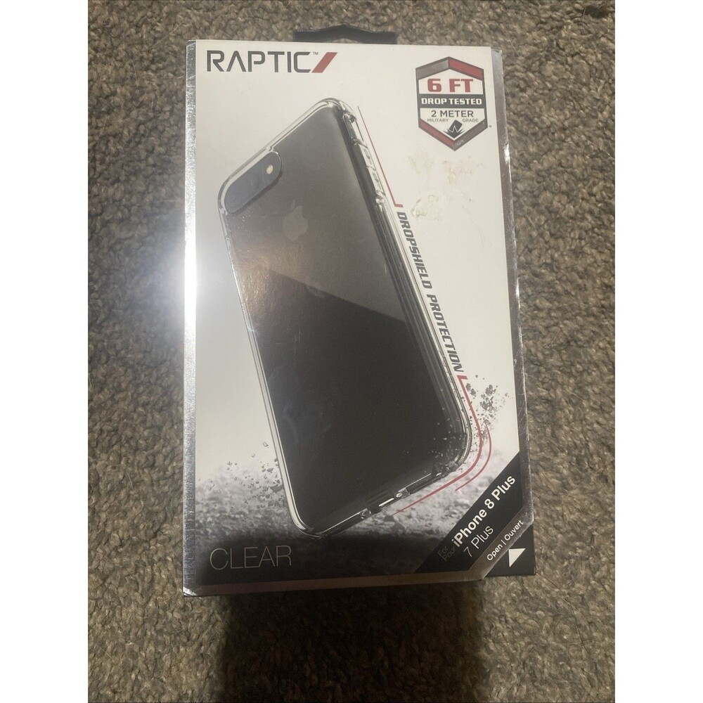 iPhone 8 Plus/ 7 Plus RAPTIC Clear Cell Phone Case Cover